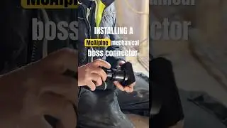 McAlpine Mechanical Soil Pipe Boss Connector installation
