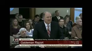 Gableman Shorts #2 - OSC 2nd Interim Report Presentation - Eleven Points