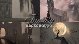 🏰 Relaxing Dark Fantasy Background | Medieval Castles & Dark Academia Vibes 🌌🎻