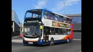 [SOME THRASH]  Stagecoach Hull 11200 YW19VUX on 5 to Kingswood 20201019
