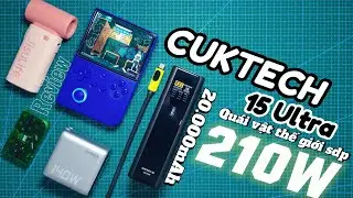 CUKTECH 15 ULTRA | QUÁI VẬT THẾ GIỚI SẠC DỰ PHÒNG