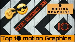 #Motion_graphics Motion Graphics | Writing Background | World Animation Day | Timmyz Informativa