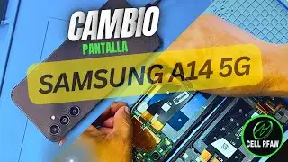 Cambio de pantalla A14 5g  lo que pasa más allá 