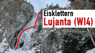 Eisklettern in den Dolomiten -  Lujanta mit @AlpineFex