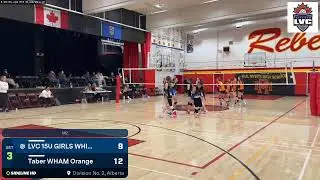 LVC 15U GIRLS WHITE @ Taber WHAM Orange (2026.01.24)