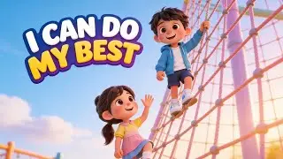 I Can Do My Best | Kids Confidence Song | Growth Mindset Song for Children