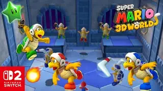 [Super Mario 3D World] WORLD 6-B Fire Bros. Hideout #3