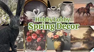 Hobby Lobby Spring 2026 | New Home Decor, Gold Frames & Canvases 🌸
