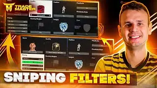 ФИЛЬТРЫ СНАЙПИНГА В EAFC 24 | КАК ТОРГОВАТЬ В EA FC 24 ULTIMATE TEAM