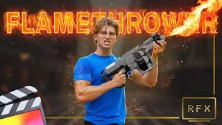 FLAMETHROWER Effect | Final Cut Pro X Tutorial