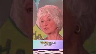 Golden Girls: Bea Arthur's Reaction to the Brilliant Script #shorts
