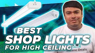 Top 5 Best Shop Lights for High Ceiling Review in 2023 -  [Room Type Garage, Basement, Home Office]