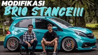 Review Modifikasi Honda Brio Stance Budget Pelajar Spek Gila Kontes !!!