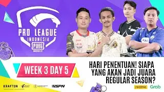 2022 PMPL INDONESIA W3D5 | Spring | HARI PENENTUAN! SIAPA YANG AKAN JADI JUARA REGULAR SEASON?