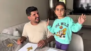 AYLİZ RENKLİ YAPRAK BASKI YAPTI 🎨 @elifsinemtv @KuzeyOyun @Blippi