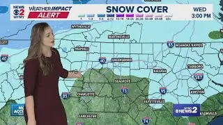 Triad Winter Weather Update: 3 pm Wednesday