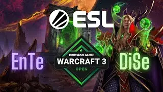 WC3 - DreamHack Winter 2021 - EU Closed Qualifier: (NE) DiSe vs. EnTe (UD)