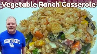 Запеканка с овощами и соусом ранч &mdash; прекрасный гарнир практически к любому блюду!