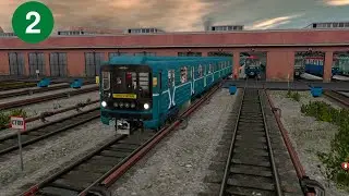 Trainz 12 - ЗЛ - выезд из ТЧ-2 и 2 путь