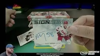 2023 24 Upper Deck SP Authentic Hockey 4 Box Half Case Break #10