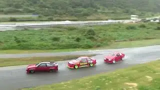 20241102　小泉商会　信州最速戦　間瀬サーキット　ドリフト　AE86 　4AG　土砂降り