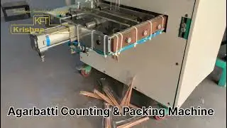 AGARBATTI COUNTING & PACKING MACHINE MFG BY KRISHNA FAB TECH   CONTACT:- 9879485819