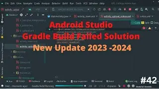 Android Studio Gradle  Build Failed Solution New Update 2024 -2025     Type 42