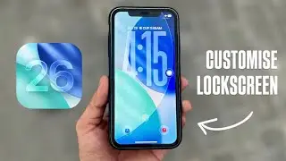 iOS 26 LOCKSCREEN LATEST CUSTOMISATION- IOS 26 Custom LockScreen