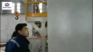Melt blown fabric production line A
