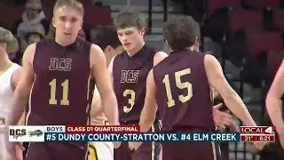 Class D1 Quarterfinal: Dundy County Stratton vs. Elm Creek