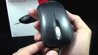 Microsoft Basic Optical Mouse Unboxing