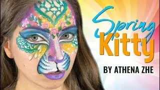 Spring Kitty Cat Design by Athena Zhe