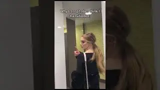 Trans girl sneaks into woman&rsquo;s bathroom 👀 #shorts