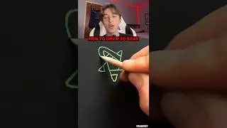 Как нарисовать 3D-звезду #шорты