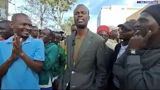 Kisumu 'ENGLISH MAN' Hurles Massive English Vocabularies To Raila And President Ruto