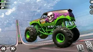 Mega Ramp Monster Truck Racing | 3D Car Racing | Android Game 2026