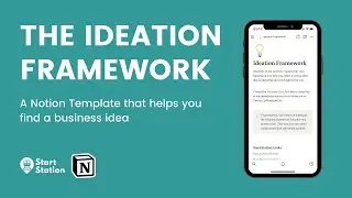 The Ideation Framework: A Notion Template to help you create the right business idea