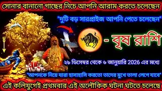 বৃষ রাশি সোনার বানানো গাছের নিচে আপনি আরাম করতে চলেছেন,দুটি বড়ো গিফ্ট পাবেন,Vrishabh Rashi,Taurus ♉