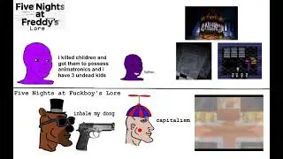 FNAF Lore VS FNaFB  Lore