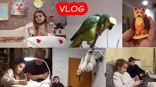 VLOG Алиса и Ярик на ночёвке у Кати