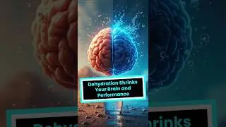 💧Your Brain SHRINKS Without Water?! Here&rsquo;s Why Hydration is Brain Fuel!💧#facts #shorts #science