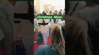 #Celebrating Christmas #catholic church kuwait #enjoy everyone #shortvideo