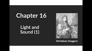 HKDSE S4 Physics Ch 16 Light and Sound (1)