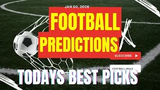 Football Predictions today 02-01-2026| Best football predictions and tips |UK betting