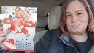 ***Vintage valentine's cards+Target haul+White Castle 🍔 and cook with me***