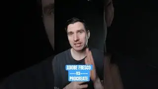 FRESCO vs PROCREATE: Why I prefer #AdobeFresco as a Professional Illustrator #procreate