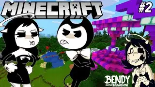 BENDY HATES ALICE ANGEL! (BATIM Minecraft #2)