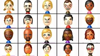 Wii Party - All Mii Master Characters