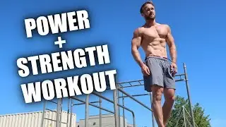 EXPLOSIVE CALISTHENICS CIRCUIT (FULL BODY + BEGINNER OPTIONS)