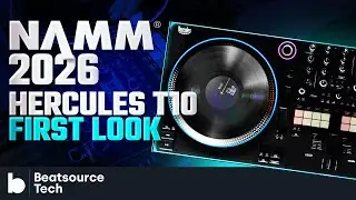 10-INCH SPINNING PLATTERS! Hercules DJControl T10 | NAMM 2026